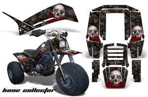 Yamaha Shaft DX 225 - 3 Wheeler ATV Custom Graphic Kit - 1983-1985