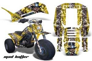 Yamaha Shaft DX 225 - 3 Wheeler ATV Custom Graphic Kit - 1983-1985