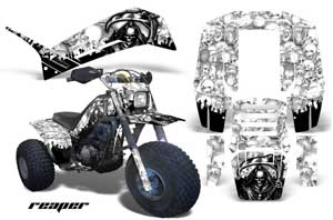 Yamaha Shaft DX 225 - 3 Wheeler ATV Custom Graphic Kit - 1983-1985