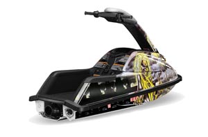 Yamaha Superjet Freestyle Jet Ski Graphic Kit (Round Nose)