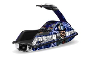Yamaha Superjet Freestyle Jet Ski Graphic Kit (Round Nose)