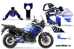 Yamaha Tenere 1200 Graphic Kit - 2012-2014 Carbon X Blue