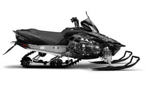 Yamaha Vector RS Sled Graphic Kit - 2012-2016 Reaper Black