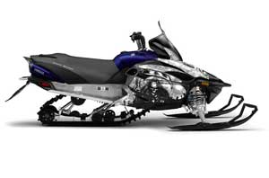 Yamaha Vector RS Sled Graphic Kit - 2012-2016 Reaper White