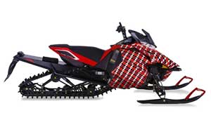 Yamaha Viper SR / SRT / RTX / SE Sled Graphic Kit - 2014-2016 Argyle Red