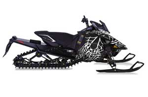 Yamaha Viper SR / SRT / RTX / SE Sled Graphic Kit - 2014-2016 Widow Maker Black