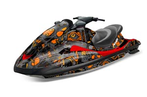 Yamaha Wave Runner Jet Ski Graphic Kit