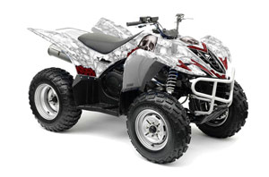 Yamaha Wolverine ATV Graphic Kit - 2006-2012 Bone Collector White