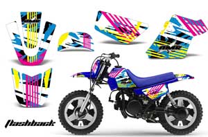 Yamaha PW50 Dirt Bike Graphic Kit - 1990-2022 Flashback