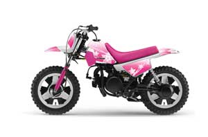 Yamaha PW50 Dirt Bike Graphic Kit - 1990-2022 Starlett Pink
