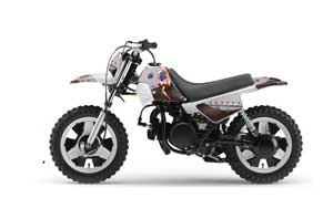 Yamaha PW50 Dirt Bike Graphic Kit - 1990-2022 T Bomber Black