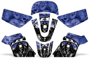 Yamaha PW50 Dirt Bike Graphic Kit - 1990-2022 Reaper Blue