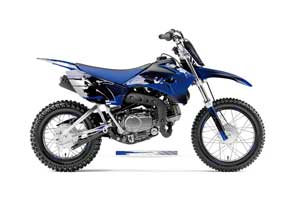Yamaha TTR110 Dirt Bike Graphic Kit - 2008-2022 Carbon X Blue