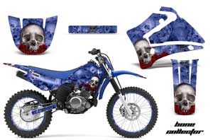 Yamaha TTR125 Dirt Bike Graphic Kit - 2000-2022 Bone Collector Blue