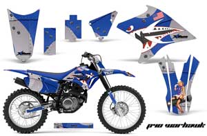 Yamaha TTR230 Dirt Bike Graphic Kit - 2005-2022 P40 Warhawk Blue