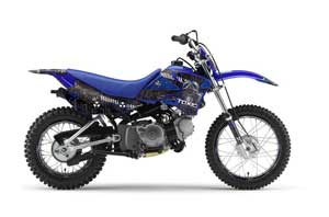 Yamaha TTR50 Dirt Bike Graphic Kit - 2006-2018 Toxicity Blue