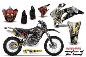 Yamaha WR250F Dirt Bike Graphic Kit - 2007-2014 Number of the Beast