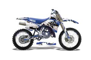 Yamaha WR 250Z Dirt Bike Graphic Kit - 1991-1993 Expo Blue