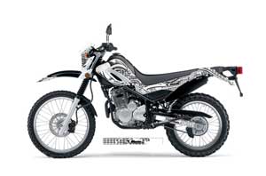 Yamaha XT250X Dirt Bike Graphic Kit - 2006-2018 Deaden White