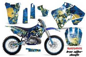Yamaha YZ250 2 Stroke Dirt Bike Graphic Kit - 1996-2001 Live After Death