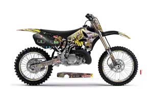 Yamaha YZ125 2 Stroke Dirt Bike Graphic Kit - 2002-2014 Killers