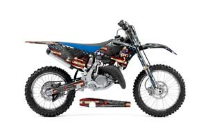 Yamaha YZ125 Dirt Bike Graphic Kit - 2015-2018 WW2
