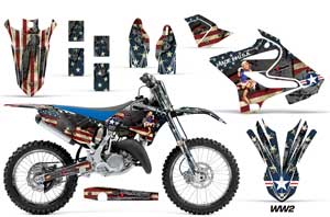 Yamaha YZ125 Dirt Bike Graphic Kit - 2015-2018 WW2
