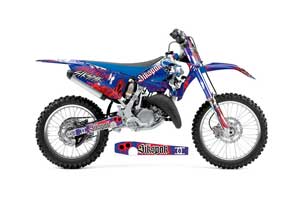 Yamaha YZ125 Dirt Bike Graphic Kit