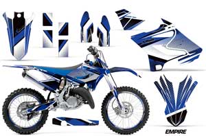 Yamaha YZ125 Dirt Bike Graphic Kit - 2015-2018 Empire Blue