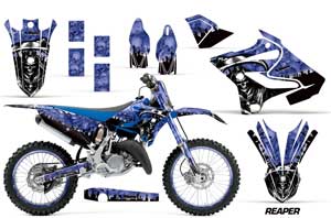 Yamaha YZ125 Dirt Bike Graphic Kit - 2015-2018 Reaper Blue