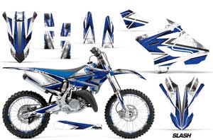 Yamaha YZ125 Dirt Bike Graphic Kit - 2015-2018 Slash Blue