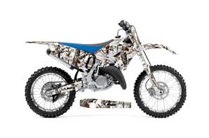 Yamaha YZ125 Dirt Bike Graphic Kit - 2015-2018 Tundra Camo