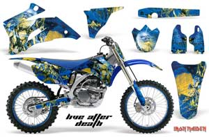 Yamaha YZ250F / YZ450F Dirt Bike Graphic Kit - 2006-2009 Live After Death