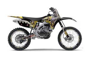 Yamaha YZ250 F 4 Stroke Dirt Bike Graphic Kit - 2010-2013 Killers