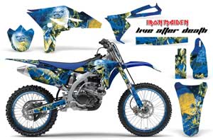Yamaha YZ250 F 4 Stroke Dirt Bike Graphic Kit - 2010-2013 Live After Death
