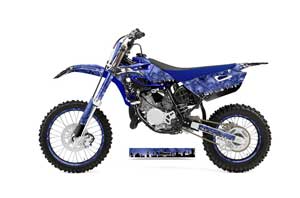 Yamaha YZ85 Dirt Bike Graphic Kit - 2015-2018 Reaper Blue