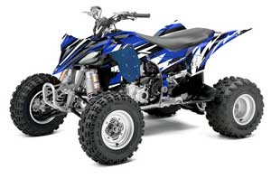 Yamaha YFZ 450R / SE ATV Graphic Kit - 2014-2019 Attack Blue