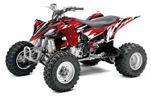 Yamaha YFZ 450R / SE ATV Graphic Kit - 2014-2019 Attack Red