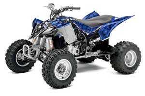 Yamaha YFZ 450R / SE ATV Graphic Kit - 2014-2019 Reaper Blue