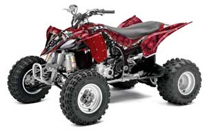 Yamaha YFZ 450R / SE ATV Graphic Kit - 2014-2019 Reaper Red
