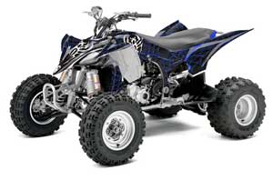 Yamaha YFZ 450R / SE ATV Graphic Kit - 2014-2019 Widow Maker Blue