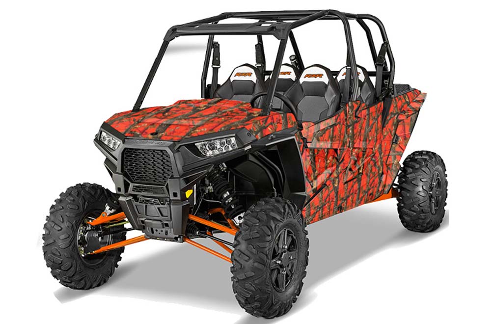 Polaris RZR 1000 XP 4 Door Graphic Kit - 2013-2016 Fire Camo Camo