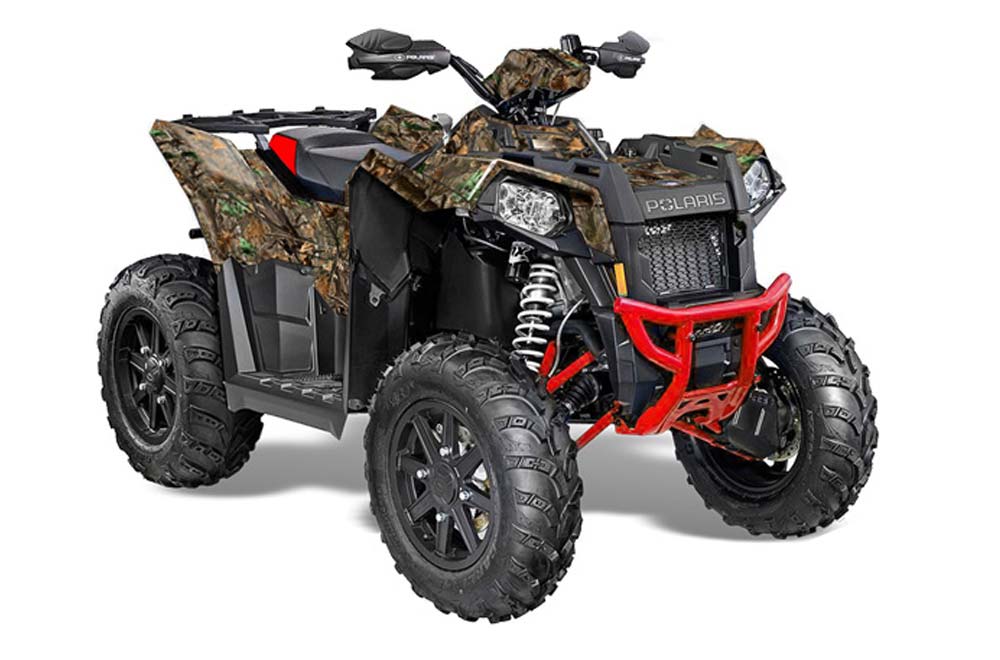 Polaris Scrambler XP 850 / 1000 ATV Graphic Kit - 2013-2016 Woodland Camo