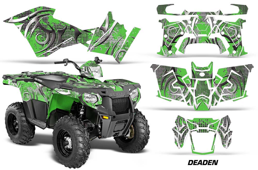 Polaris Sportsman 325ETX / 450 / 570 ATV Graphic Kit - 2014-2017 Deaden Green
