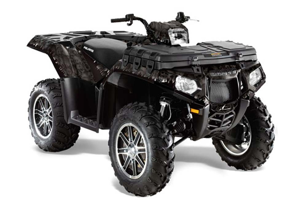 Polaris Sportsman 550 / 850 / 850SP / 1000 ATV Graphic Kit - 2009-2016 Reaper Black