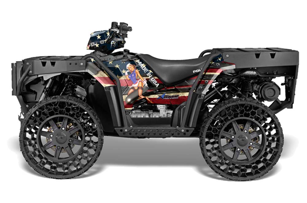Polaris Sportsman WV850 ATV Graphic Kit - 2012-2015 WW2