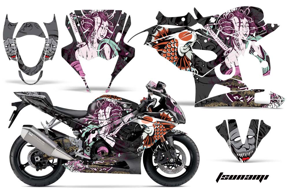 Suzuki GSXR 1000 Graphic Kit - 2005-2006 Tsunami