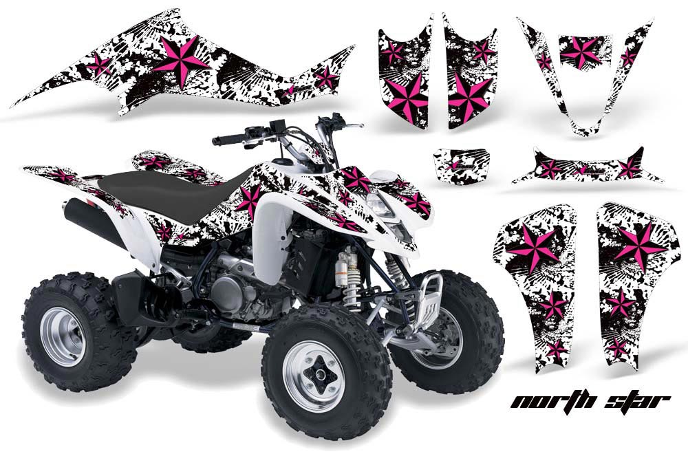 Suzuki LTZ 400 ATV Graphic Kit - 2003-2008 Northstar White