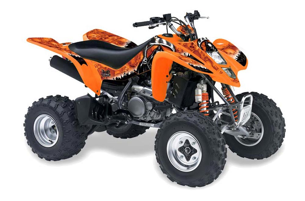Suzuki LTZ 400 ATV Graphic Kit - 2003-2008 Reaper Orange