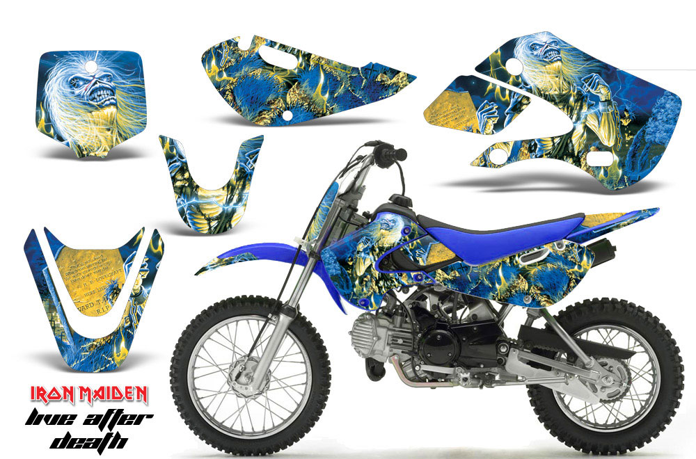 Suzuki DRZ 110 Dirt Bike Graphic Kit - All Years Live After Death